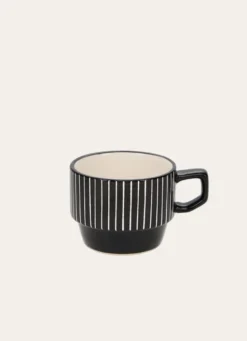 TASSE GEOM NOIR