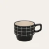 TASSE GEOM NOIR