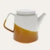 THÉIÈRE EN PORCELAINE SUNSET CARAMEL