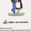 TORCHON CRÊPE BRETONNE FAÏENCE MULTICOLORE