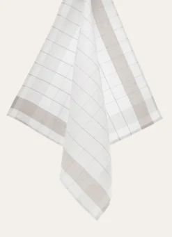 TORCHON EN TOILE MÉTIS BEIGE