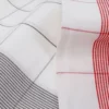 TORCHON EN TOILE MÉTIS ROUGE
