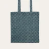 TOTE BAG EN COTON IMPRIMÉ MULTICO GÉOMÉTRIQUE IMPRIME MULTICOLORE