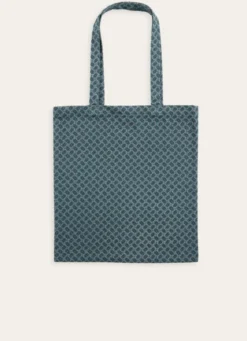 TOTE BAG EN COTON IMPRIMÉ MULTICO GÉOMÉTRIQUE IMPRIME MULTICOLORE