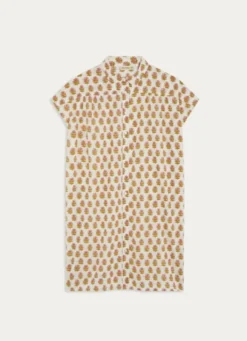 TUNIQUE SANS MANCHES EN VOILE DE COTON FARAH MULTICOLORE