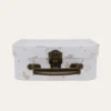 VALISETTE MOTIF LAPIN BLANC