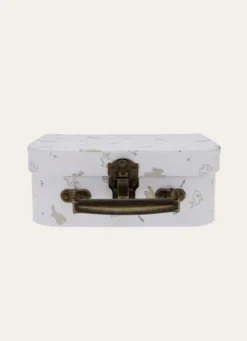 VALISETTE MOTIF LAPIN BLANC