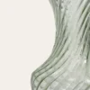 VASE EN VERRE TRAVAILLÉ DE STYLE ROMANTIQUE TRANSPARENT