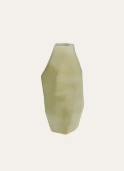 VASE MULTIPLES FACETTES vert